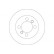 Brake Disc 16609 ABS, Thumbnail 3