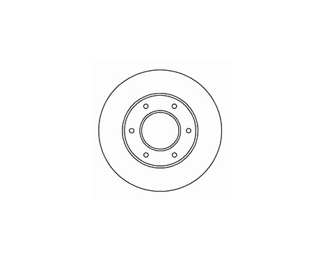 Brake Disc 16615 ABS, Image 2