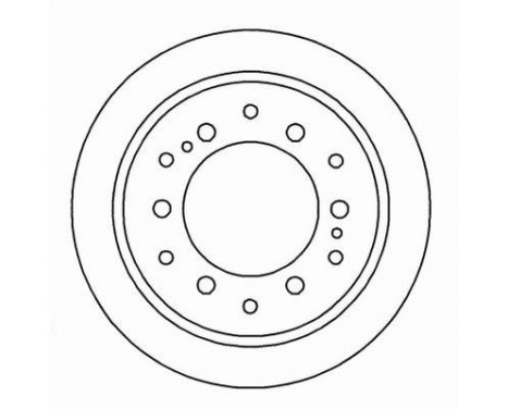 Brake Disc 16619 ABS, Image 2