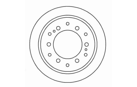 Brake Disc 16619 ABS