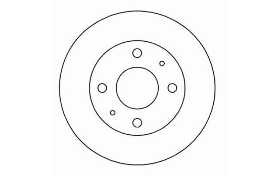 Brake Disc 16635 ABS