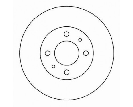Brake Disc 16640 ABS