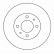 Brake Disc 16640 ABS