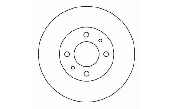 Brake Disc 16640 ABS