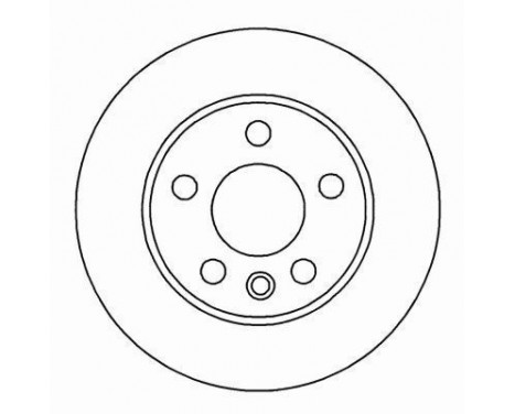 Brake Disc 16659 ABS