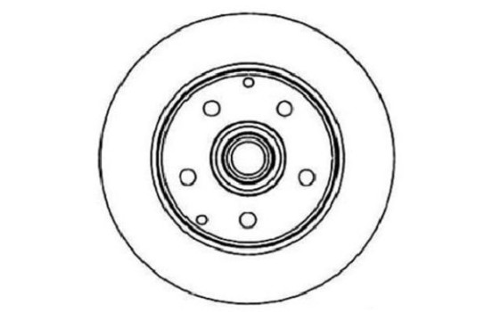 Brake Disc 16810 ABS, Image 2