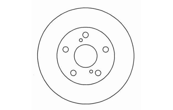 Brake Disc 16942 ABS