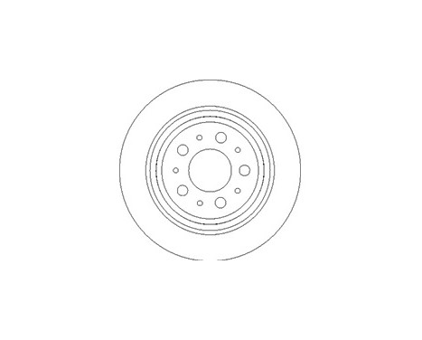Brake Disc 17013 ABS, Image 2