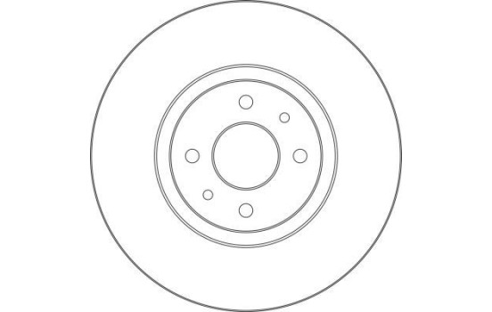 Brake Disc 17031 ABS, Image 2