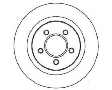 Brake Disc 17265 ABS, Image 2