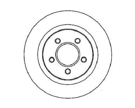 Brake Disc 17265 ABS