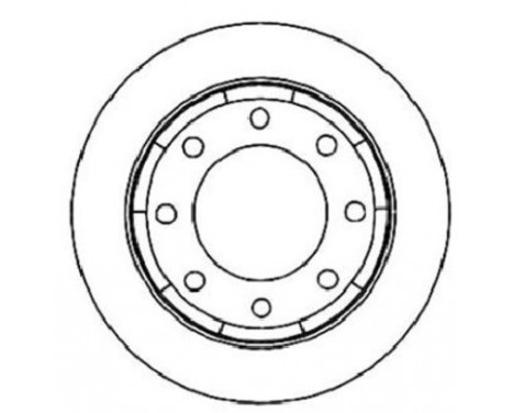 Brake Disc 17291 ABS, Image 2