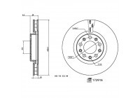 Brake Disc 172916 FEBI