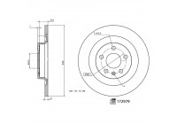 Brake Disc 172979 FEBI