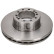 Brake disc 173146 FEBI