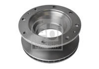 Brake disc 17368 FEBI