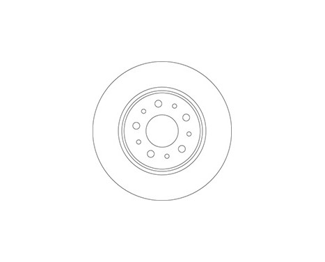 Brake Disc 17411 ABS, Image 2