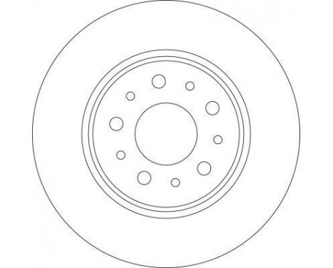 Brake Disc 17411 ABS