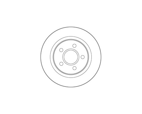 Brake Disc 17418 ABS, Image 2