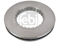 Brake disc 179042 FEBI