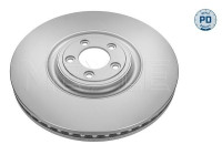 Brake disc 18-83 521 0009/PD Meyle