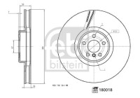 brake disc 180018 FEBI