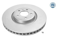 Brake disc 183 521 0074/PD Meyle