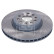 Brake disc 184654 FEBI