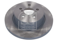Brake disc 184658 FEBI