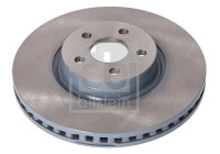 Brake disc 184688 FEBI