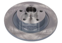 Brake disc 185719 FEBI
