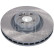 Brake disc 185928 FEBI