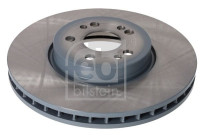 Brake disc 186190 FEBI