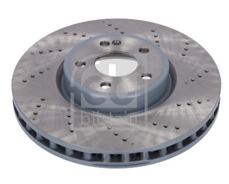 Brake disc 186227 FEBI