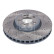 Brake disc 186227 FEBI