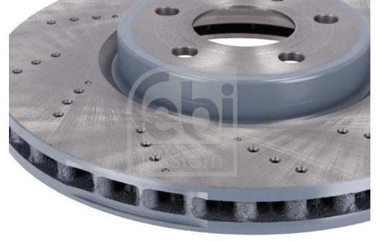 Brake disc 186227 FEBI, Image 3