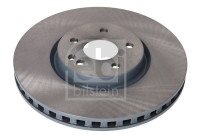 Brake disc 186350 FEBI