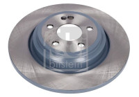 Brake disc 186461 FEBI