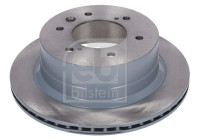 Brake disc 186465 FEBI