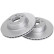 Brake disc 18812 ABS