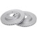 Brake disc 18813 ABS