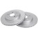 Brake disc 18815 ABS