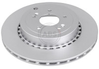 Brake disc 18819 ABS
