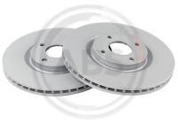Brake disc 18849 ABS