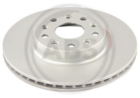 Brake disc 18857 ABS