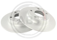 Brake disc 18859 ABS