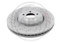 Brake disc 18868 ABS