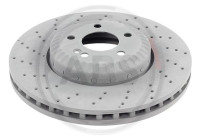 Brake disc 18869 ABS