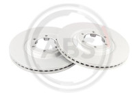 Brake disc 18875 ABS