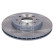 Brake disc 188760 FEBI